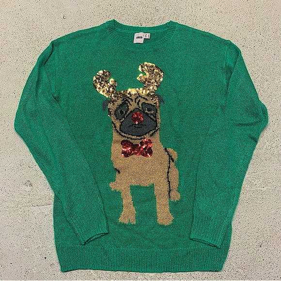 ASOS Christmas dog sweater - Picture 1 of 8